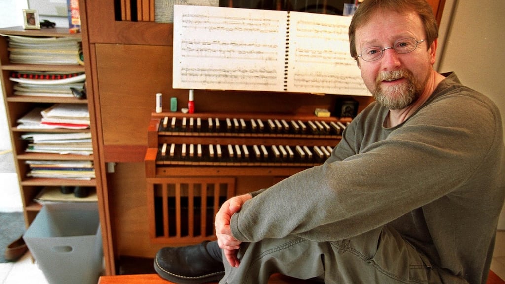 Organist and musician Peter Sweeney: Well connected, lively, impulsive and generous. Photograph: Eric Luke