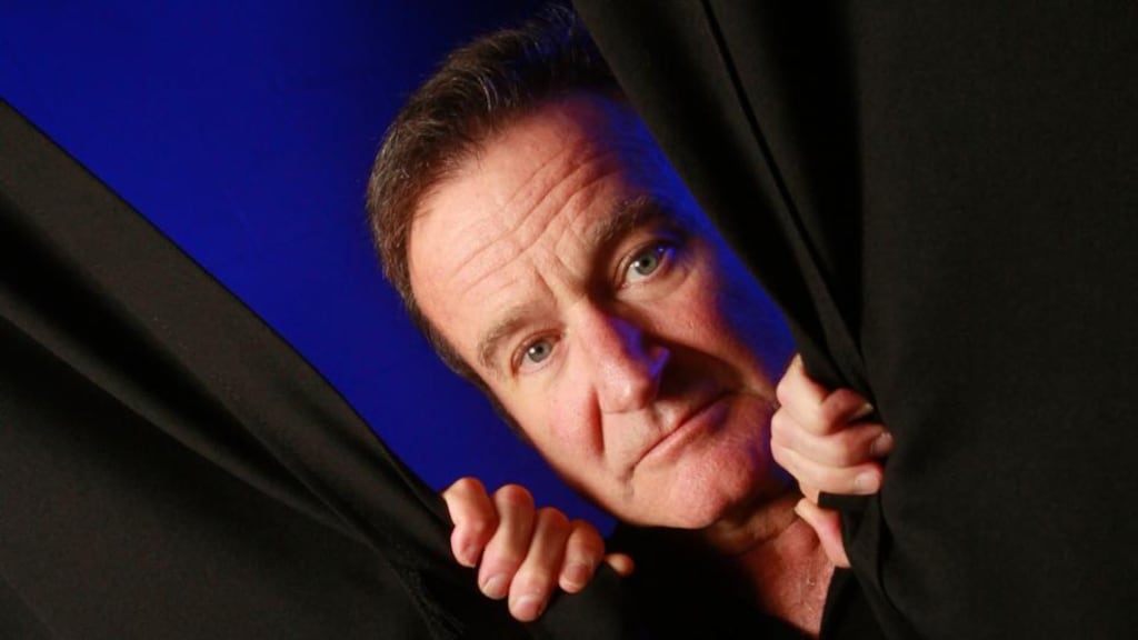 Comedy genius: Robin Williams. Photograph: Jay Paul/New York Times