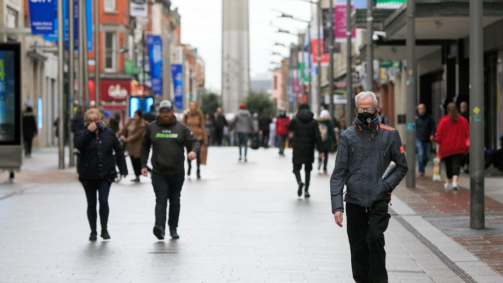 For every 100 people, 14 vaccine doses have been administered in the UK. In Ireland, only four doses per 100 people have been administered. Photograph:Gareth Chaney/Collins