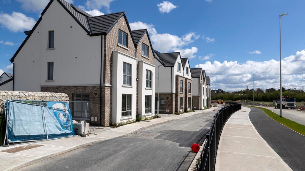 Mullen Park estate in Maynooth, Co Kildare, where a multinational investment company has bought 115 homes. Photograph: Colin Keegan/Collins