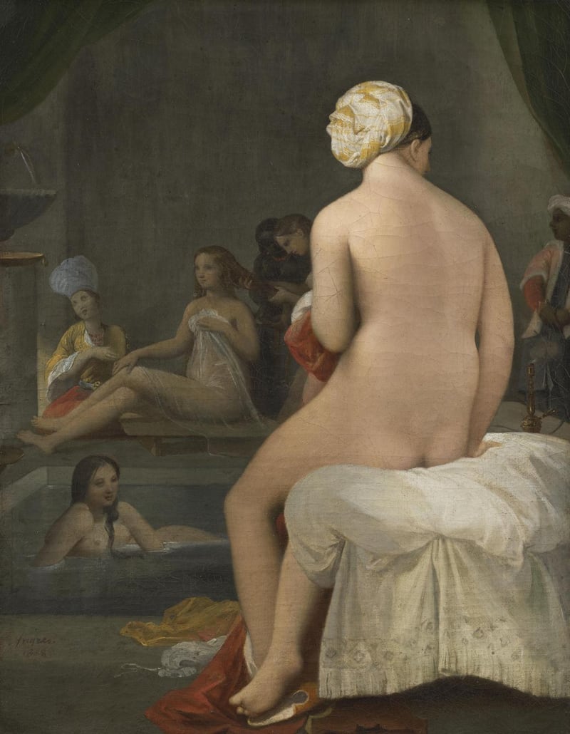 La Petite Baigneuse, by Jean Auguste Dominique Ingres. Photograph: Musée du Louvre