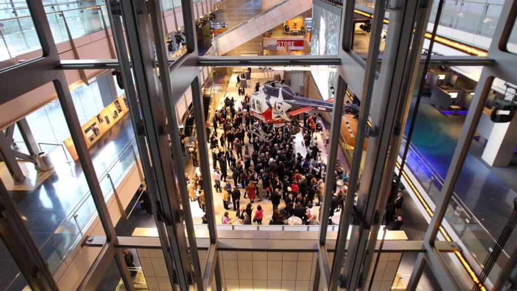 The Newseum in Washington, DC. Photograph: Paul Morigi/Getty Images
