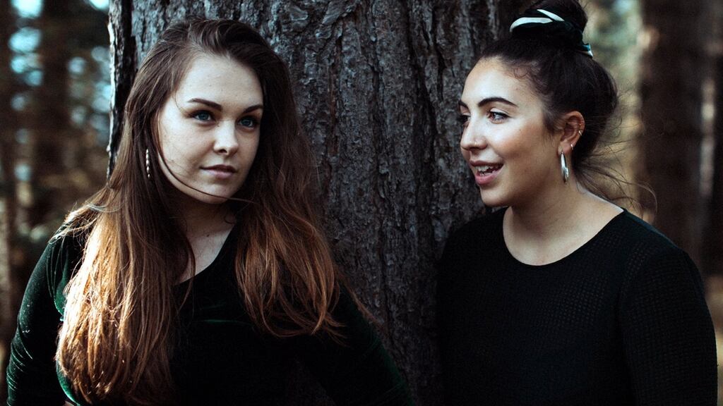 Gemma Doherty and Morgan MacIntyre from Saint Sister: One of the standout acts of Dublin’s recent HWCH festival