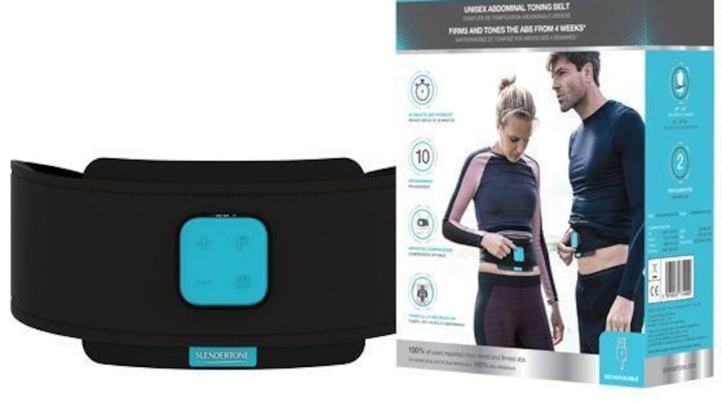 The Slendertone Abs8 has seven programmes you can use while going about your daily business, while the remaining three are used during exercise.