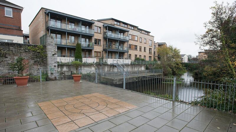 An apartment block in Chapelizod. Photograph: Dave Meehan/The Irish Times