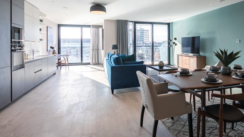 Open-plan living space