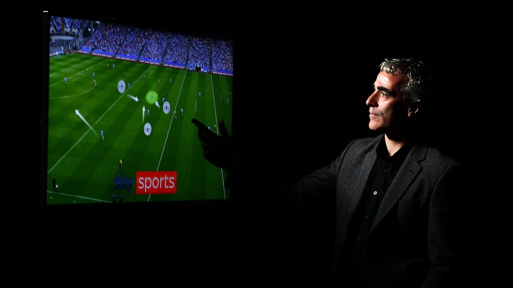 Sky Sports GAA analyst Jim McGuinness is pictured at the Sky Sports 2021 Championship launch. Photograph: by Sam Barnes/Sportsfile