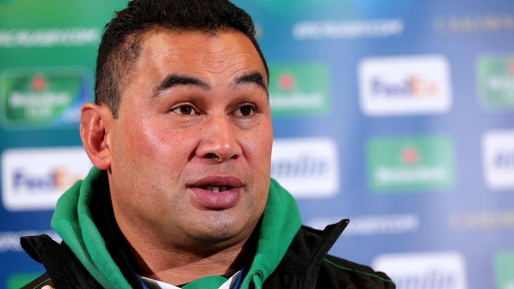 Pat Lam: “We all have a job to do and I will do mine to the best of my ability.” Photograph: James Crombie/Inpho