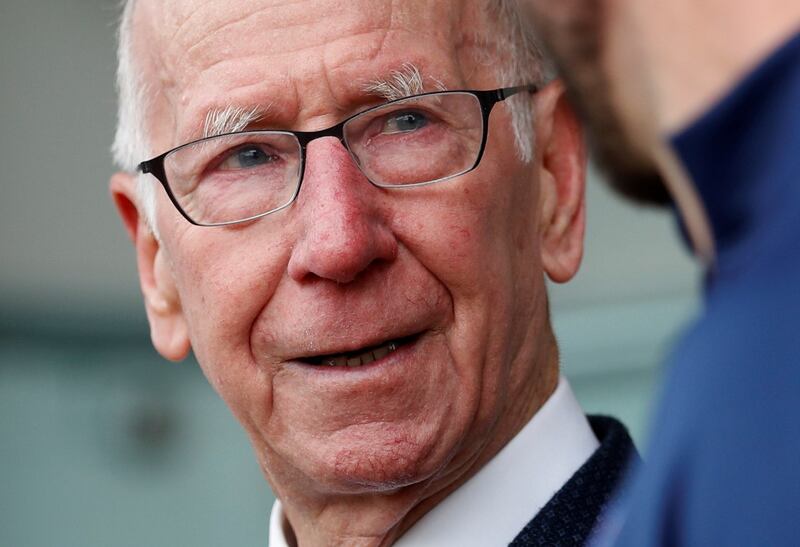 Bobby Charlton returned to Manchester United as a director in 1984 and developed a close bond with the manager Alex Ferguson. Photograph: Carl Recine/Action Images via Reuters