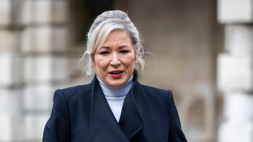 Michelle O’Neill: ‘Our thoughts are very much with all the victims and survivors, who were so grievously failed and have lived for many years with the unimaginable pain and trauma inflicted on them.’ Photograph: Liam McBurney/PA Wire