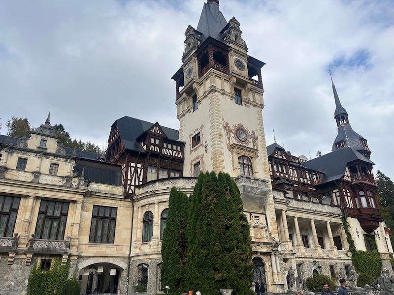 Peleș Castle, built for King Carol I in 1873