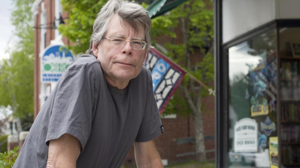 Author Stephen King. Photograph: Stacey Cramp/The New York Times