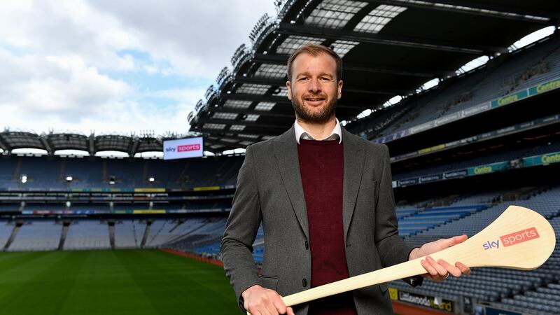 JJ Delaney at the launch of Sky Sports championship launch at Croke Park. Photograph: Sam Barnes/Sportsfile