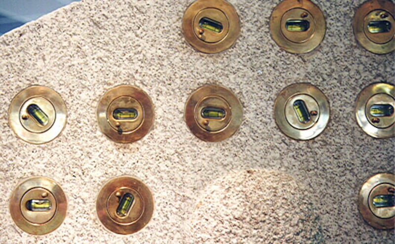 Part of the Quintessometry art installation by Remco de Fouw at Waterford Regional Hospital