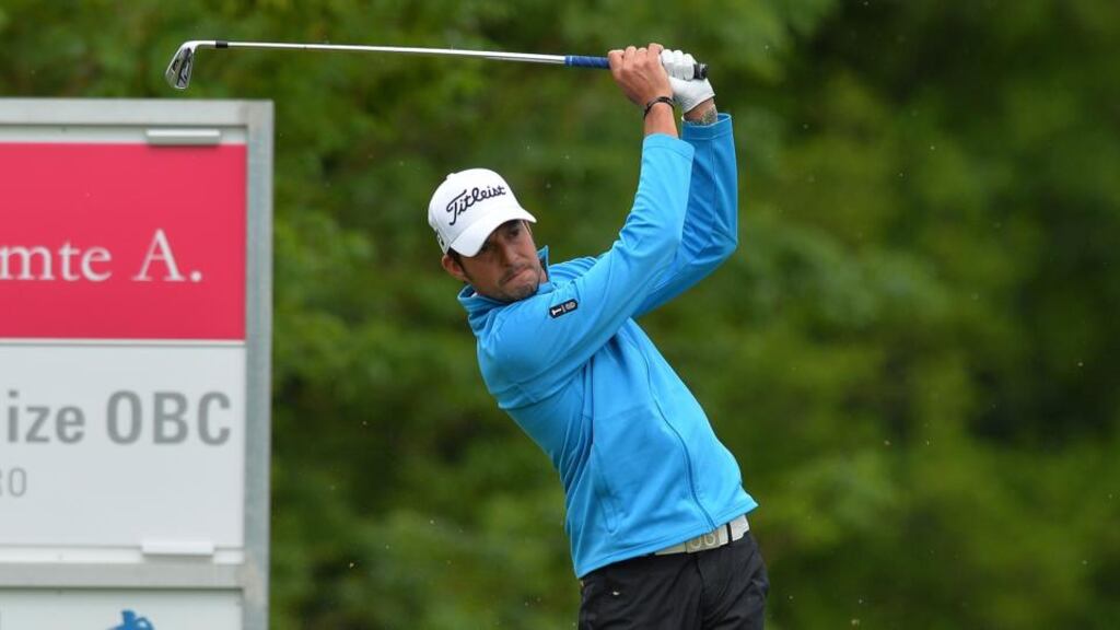 Simon Thornton of Ireland secured his maiden Tour win in the Najeti Hotels et Golfs Open at St Omer Golf Course, France. Photograph: Mark Runnacles/Getty Images
