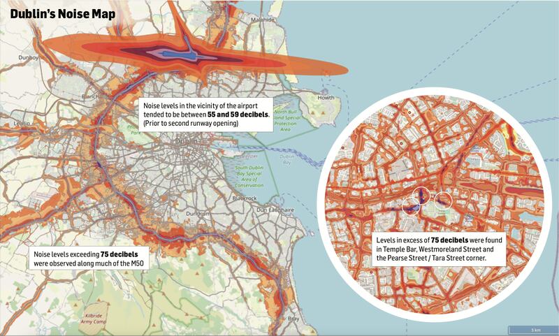 Airport noise map EPA Irish times