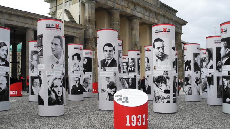 The pillars in Berlin that bear witness to lives not lived, words not written