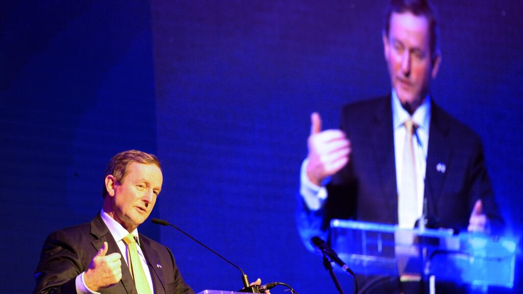 Enda Kenny told Bloomberg that every political issue contains opportunities. Photograph: Eric Luke