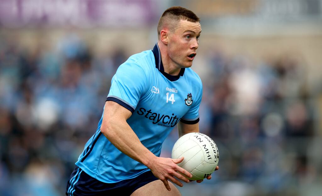 Con O'Callaghan: Dublin, it seems, are about to play a significant championship match without him for the first time since 2023. Photograph: Ryan Byrne/Inpho