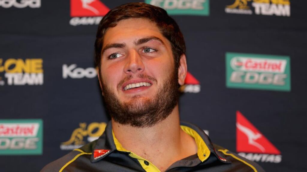 Rob Simmons of Australia: returns after a knee injury. Photograph: Warren Little/Getty Images