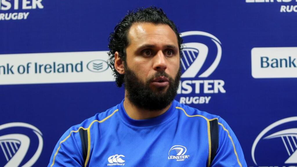 Leinster’s Isa Nacewa back after injury. Photograph: Lorraine O’Sullivan/Inpho
