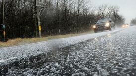 Freak weather conditions lead to warning for drivers in the west