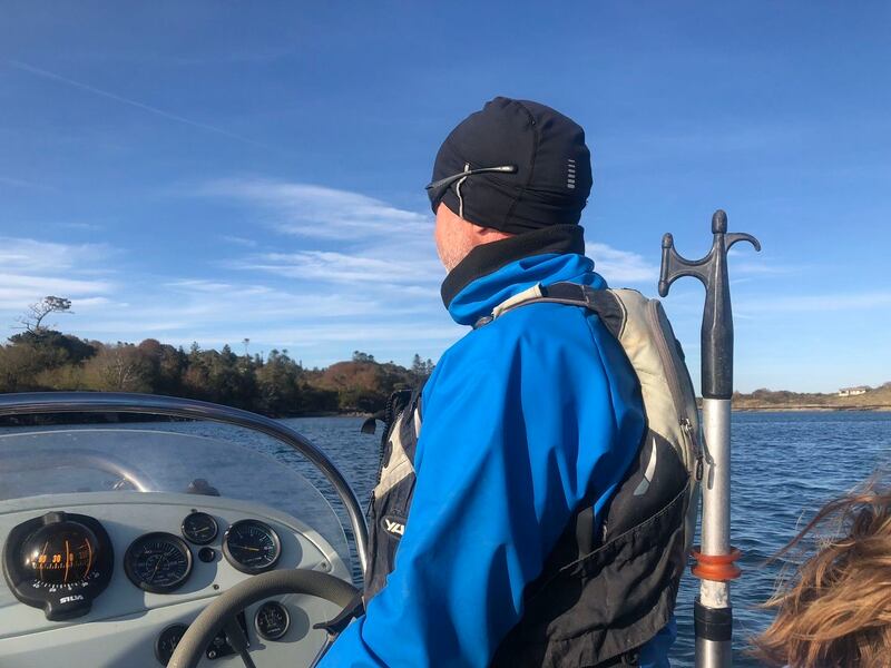 Cruising around Kenmare Bay with Captain Noel from Sunfish Explorer. Photograph: Róisín Ingle