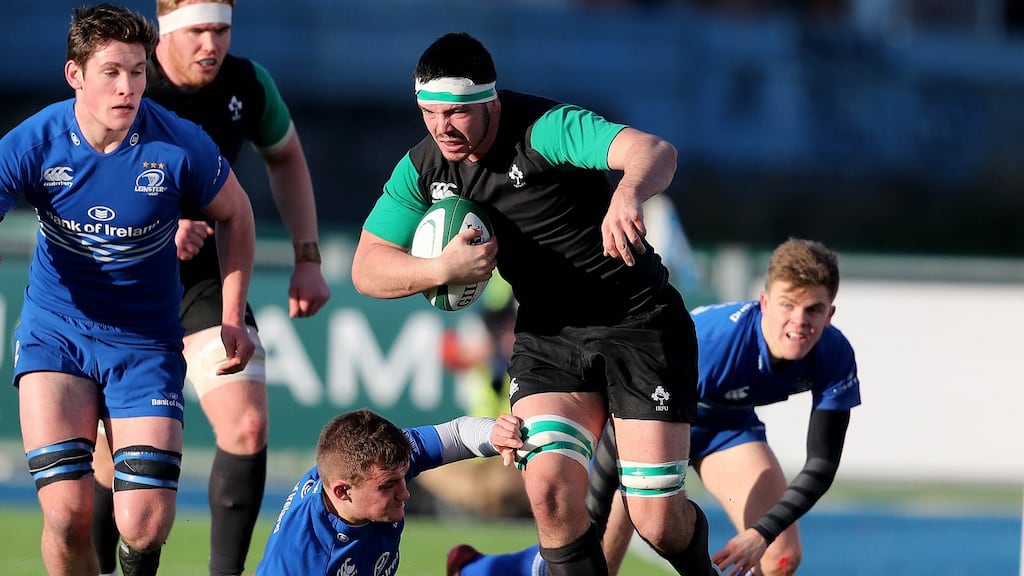 Paul Boyle will captain Ireland under-20s for the World Championships in Georgia. Photo: Inpho