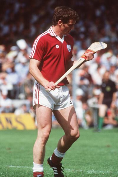 Iggy Clarke playing for Galway in 1984. Photograph: Inpho