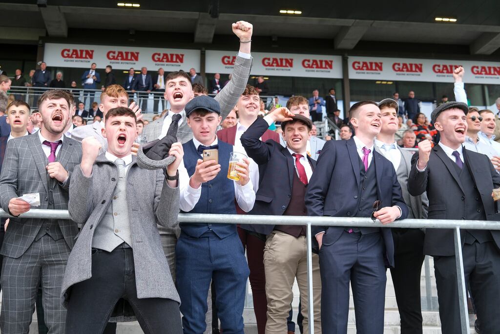 11,300 were at the Curragh on Saturday. Photograph: Alan Crowhurst/Getty Images