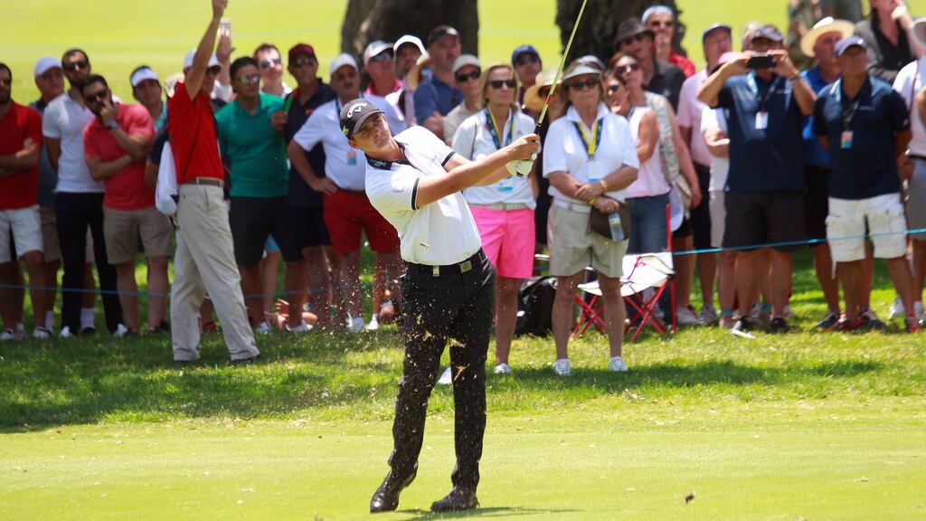 South African Christiaan Bezuidenhout took his first European Tour title at Valderrama. Photo: A Carrasco Ragel/EPA