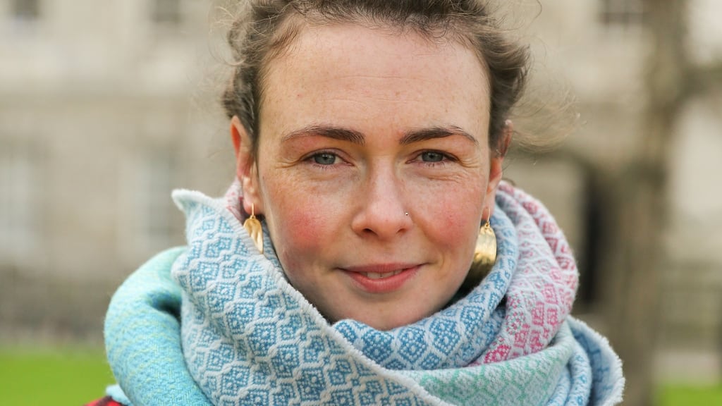 The Green Party’s Saoirse McHugh described the Fianna Fáil-Fine Gael response in a tweet as ‘absolutely wocious’ and ‘a joke’. Photograph: Gareth Chaney/ Collins