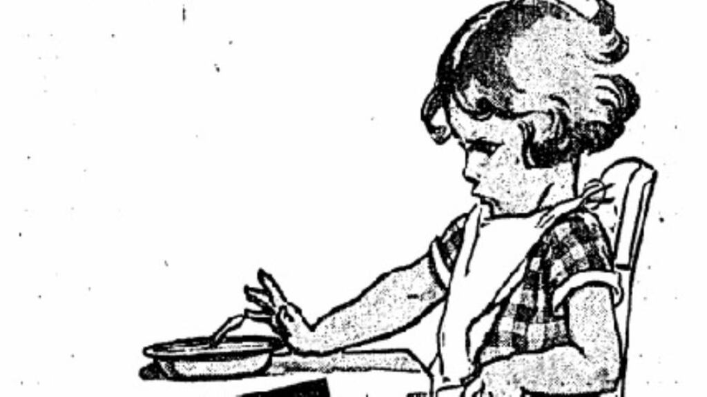 Advert for cure for constipation, The Irish Times, May 9th, 1934.