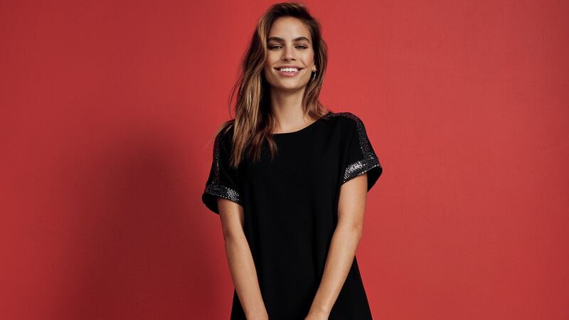 Black party dress, €32, Dorothy Perkins.