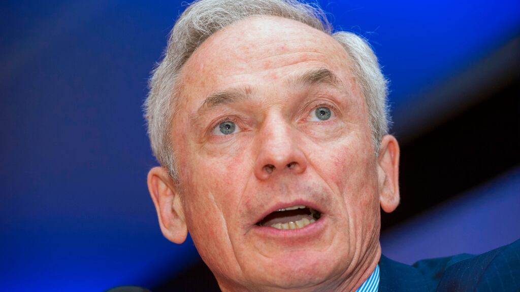 Richard Bruton: the Minister only has the power at present to appoint a “visitor” to a university. Photograph: Daragh Mc Sweeney/Provision