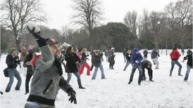 Just one northsider turns up for ‘snowball fight to the death’