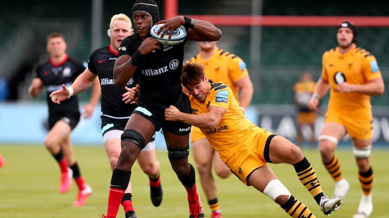 Maro Itoje - one of the few players who could transcend rugby? Photograph: Clive Rose/Getty