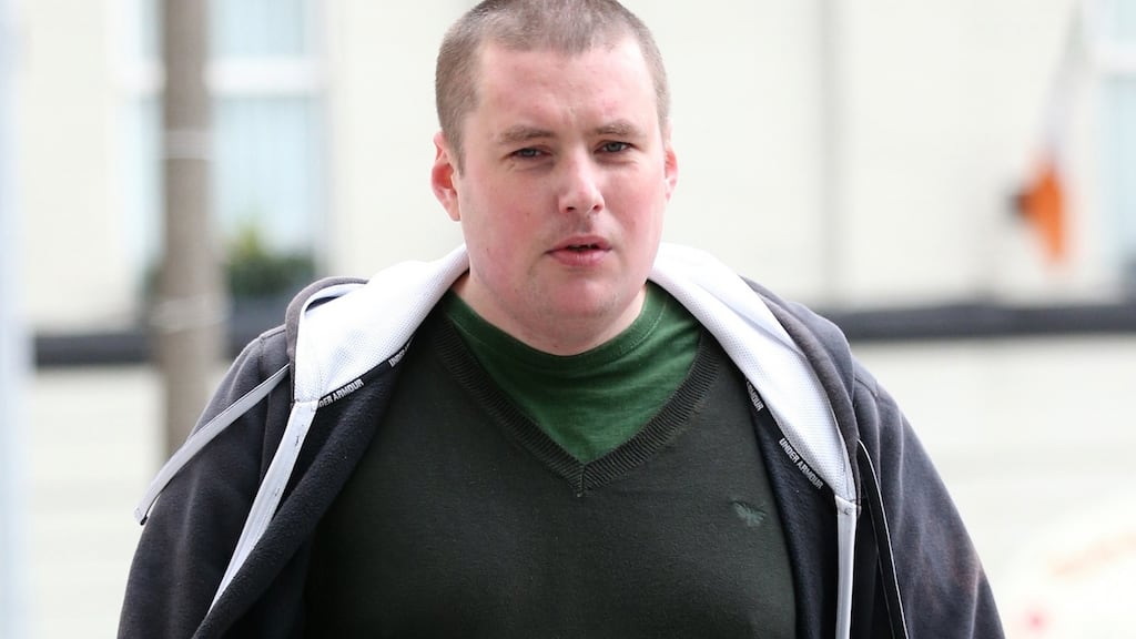 Richard Dekker (30) from Blanchardstown, who has pleaded not guilty to the murder of Daniel McAnaspie (17) in 2010. Photograph: Collins