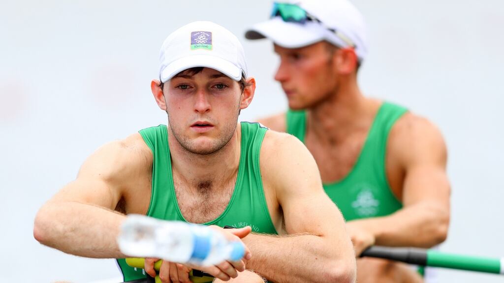 Ireland’s Gary O’Donovan and Paul O’Donovan: they look set to head up the team for Belgrade. Photograph: James Crombie/Inpho