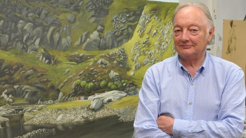 Martin Gale on painting Turlough Hill: “what appealed to me most is how invisible it is. You’re right on it before you see it.”