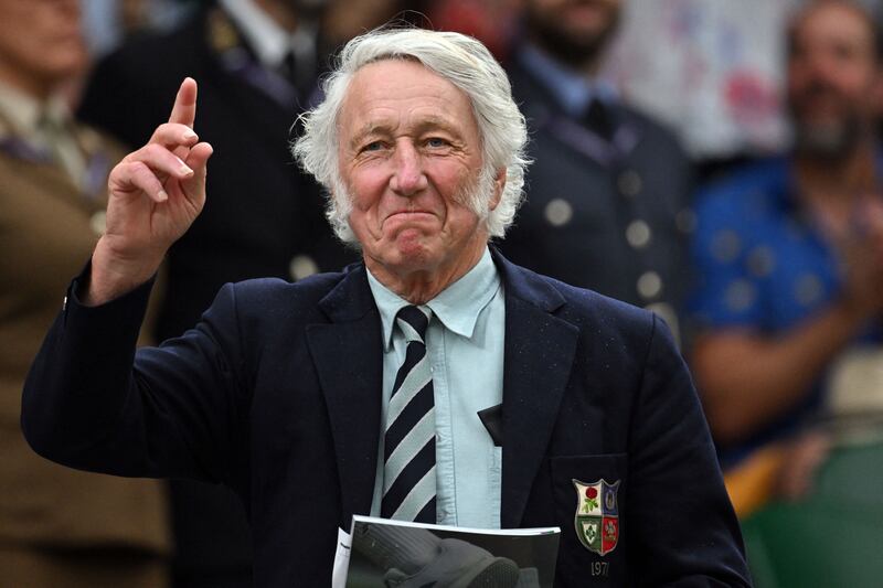 Former Welsh rugby union player JPR Williams. Photograph: Glyn Kirk/AFP via Getty