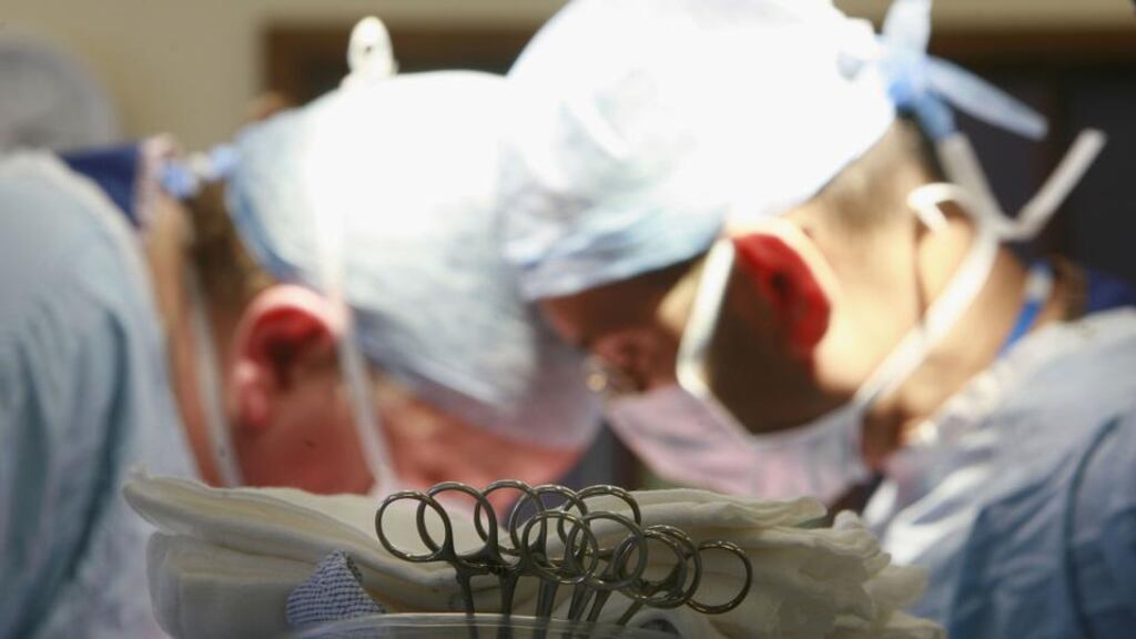A transplant operation: organs donated can be found unsuitable, for a variety of reasons. Photograph: PA