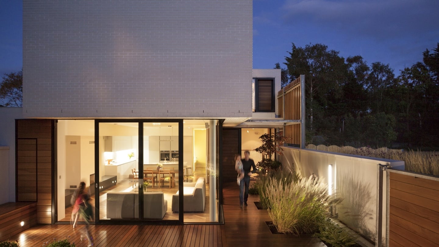 The Hazel Lane Mews Houses. Photograph: Alice Clancy