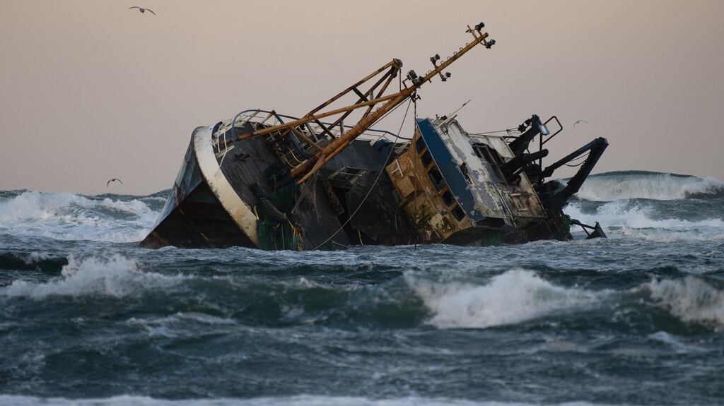 The riptide drags them away from the rest as they speak of nothing. Photograph: iStock