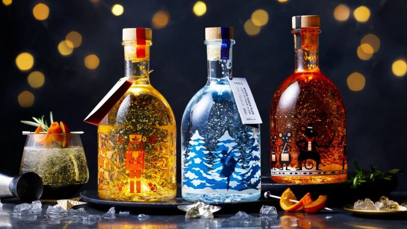 Marks & Spencer sno-globe liqueurs, €29.90 each
