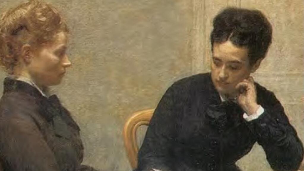 Detail from La Lecture, 1877, by Henri Fantin-Latour. Photograph: Alain Basset/© Musée des Beaux-Arts de Lyon