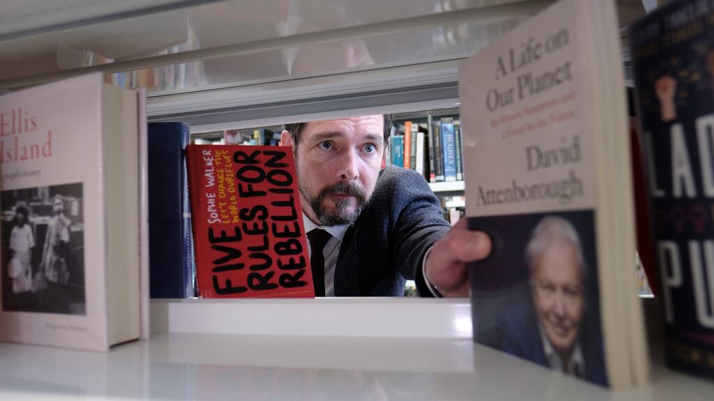 Carlow County librarian John Shortall: “It’s an unnatural thing for us to be closed, we’re such a people-centred service.” Photograph: Michael O’Rourke