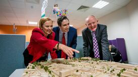 Harris expects children’s hospital to be on budget and on time