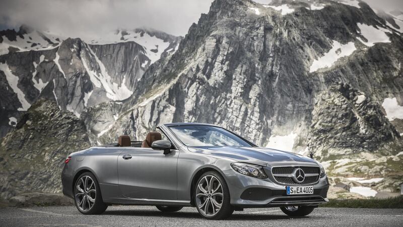 The new Mercedes-Benz E-Class convertible