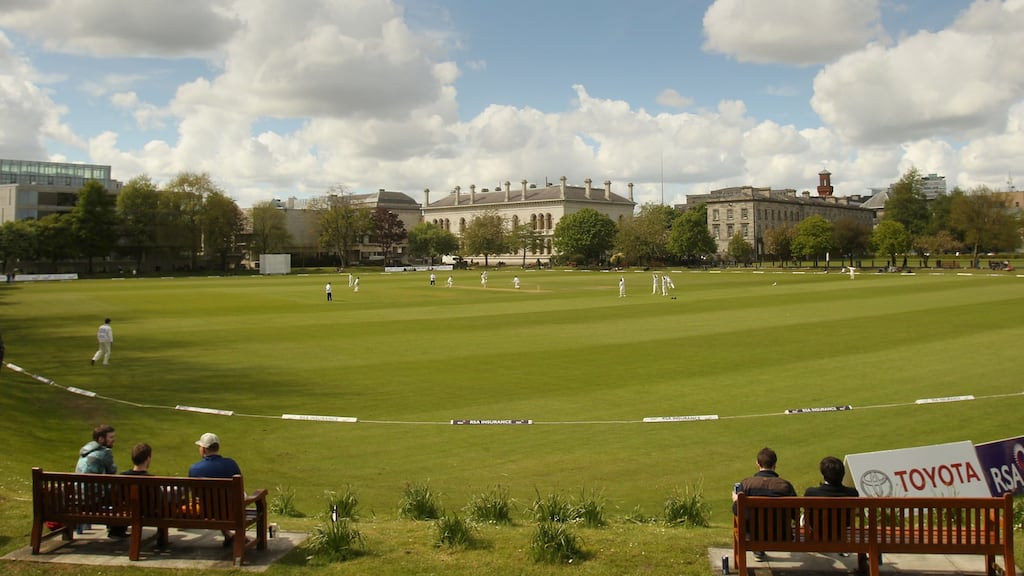 Three of Trinity’s largest and oldest sporting clubs have raised their objection over the proposal that named College Park as the preferred site to build the temporary two-storey pavilion while the Old Library undergoes a major refurbishment. Photograph: Kieran Murray/Inpho